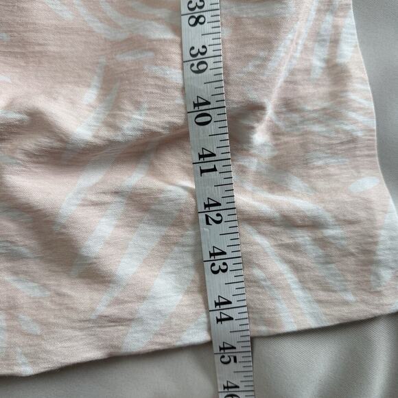 Finders Keepers Resortwear Dress L Knox Palm Tree Pink Slits Beach Viscose Flowy - Picture 16 of 16